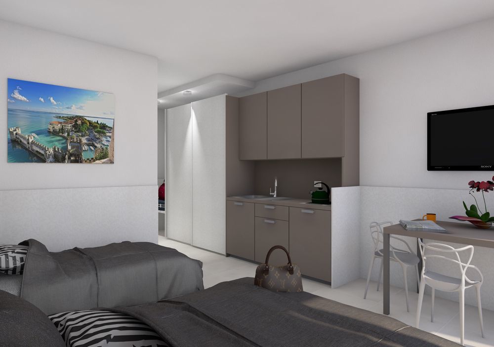 Hotel Residence Holiday Сирмионе Екстериор снимка